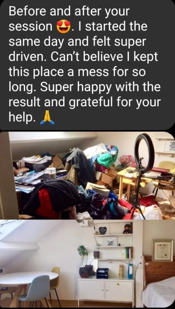 DeClutter Client Picture of Declutter